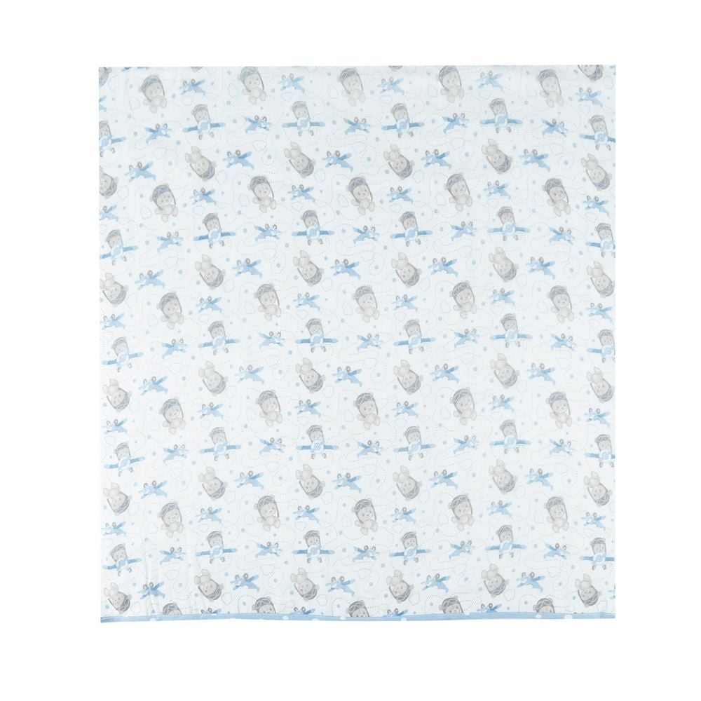 Fralda Estampada Com 3 Peças Havan Baby - Aviador Azul