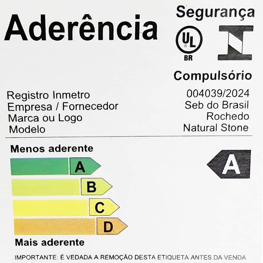 Frigideira Antiaderente Natural Stone Rochedo - 24 Cm