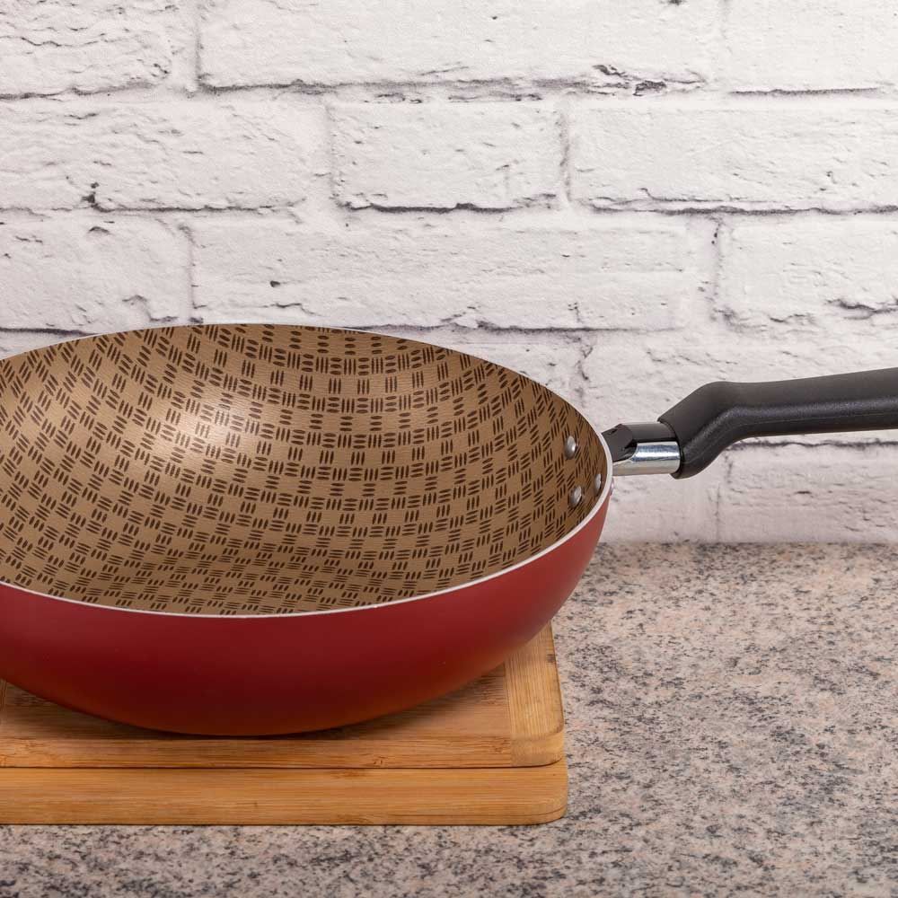 Frigideira Funda Loreto 24Cm Tramontina - Vermelho