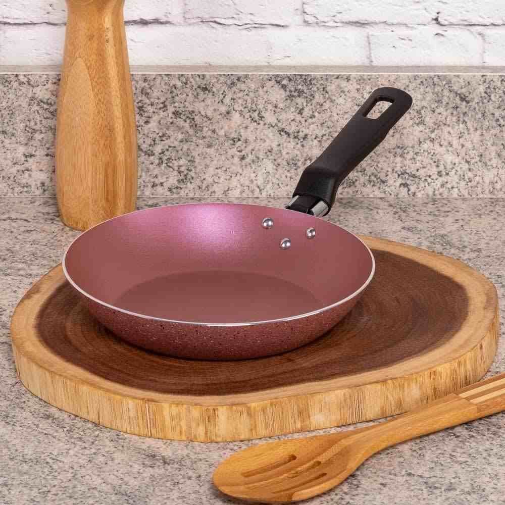 Frigideira Marmorizada Tramontina 1,2 Litros - Rosa