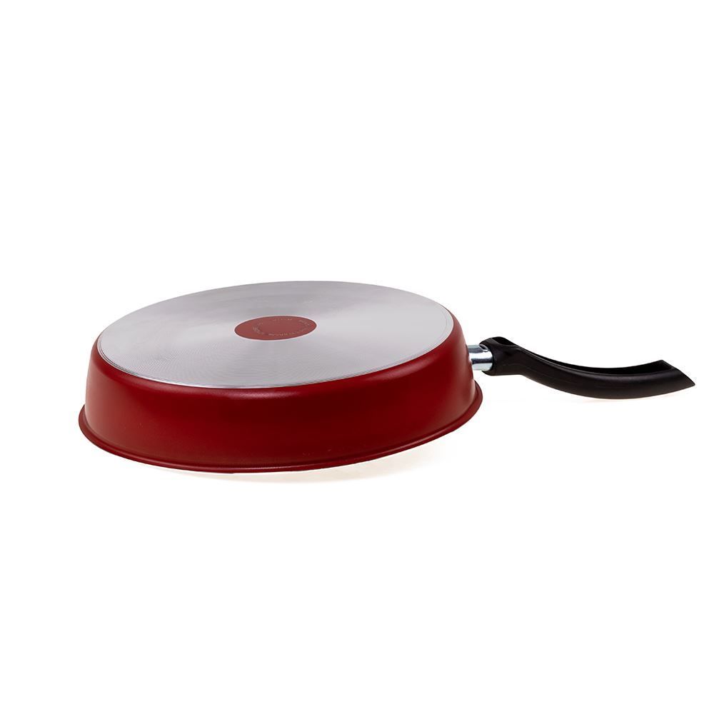 Frigideira Ruby 24X5cm Brinox - Vermelho