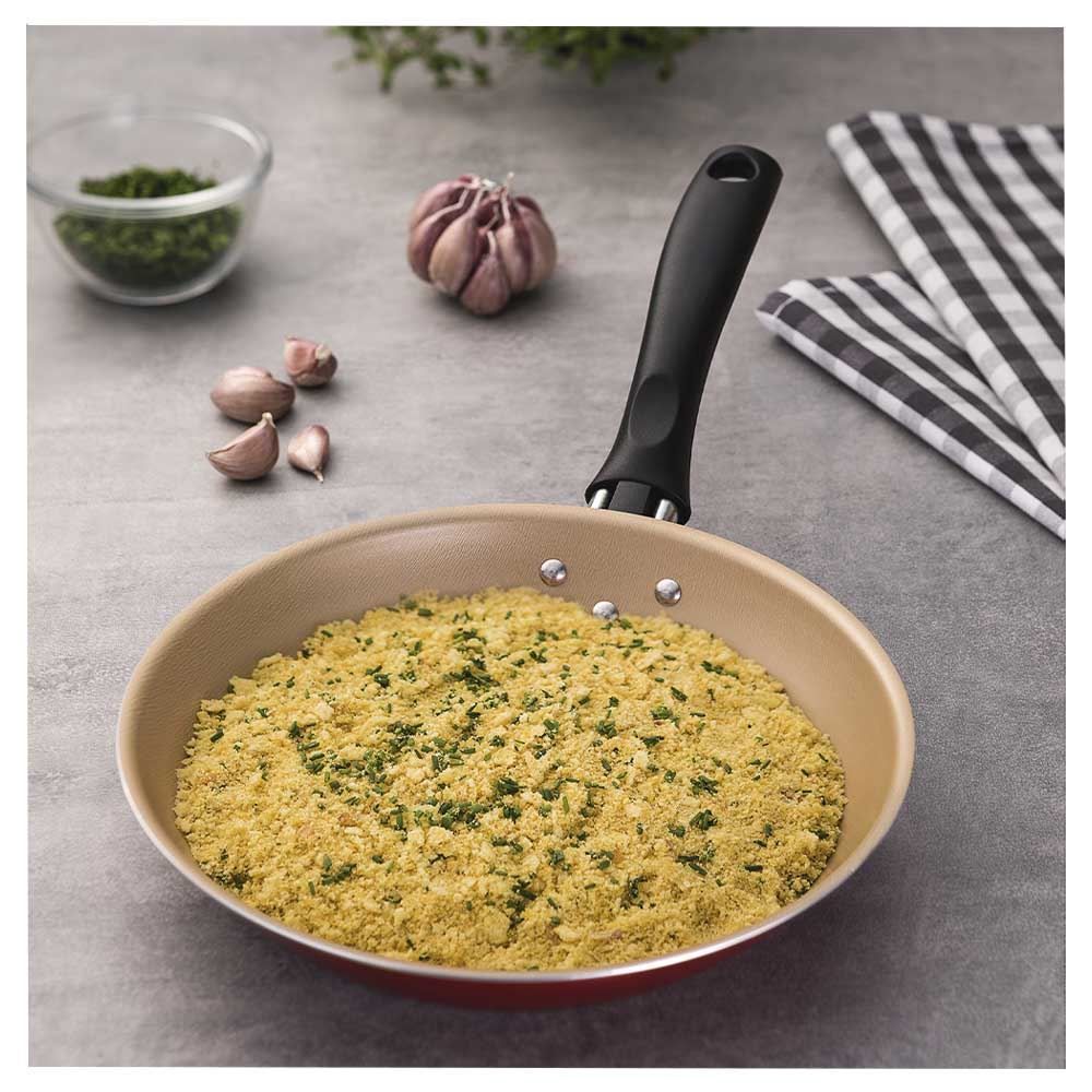 Frigideira Tramontina Turim Em Alumínio E Antiaderente 20Cm - Vermelha