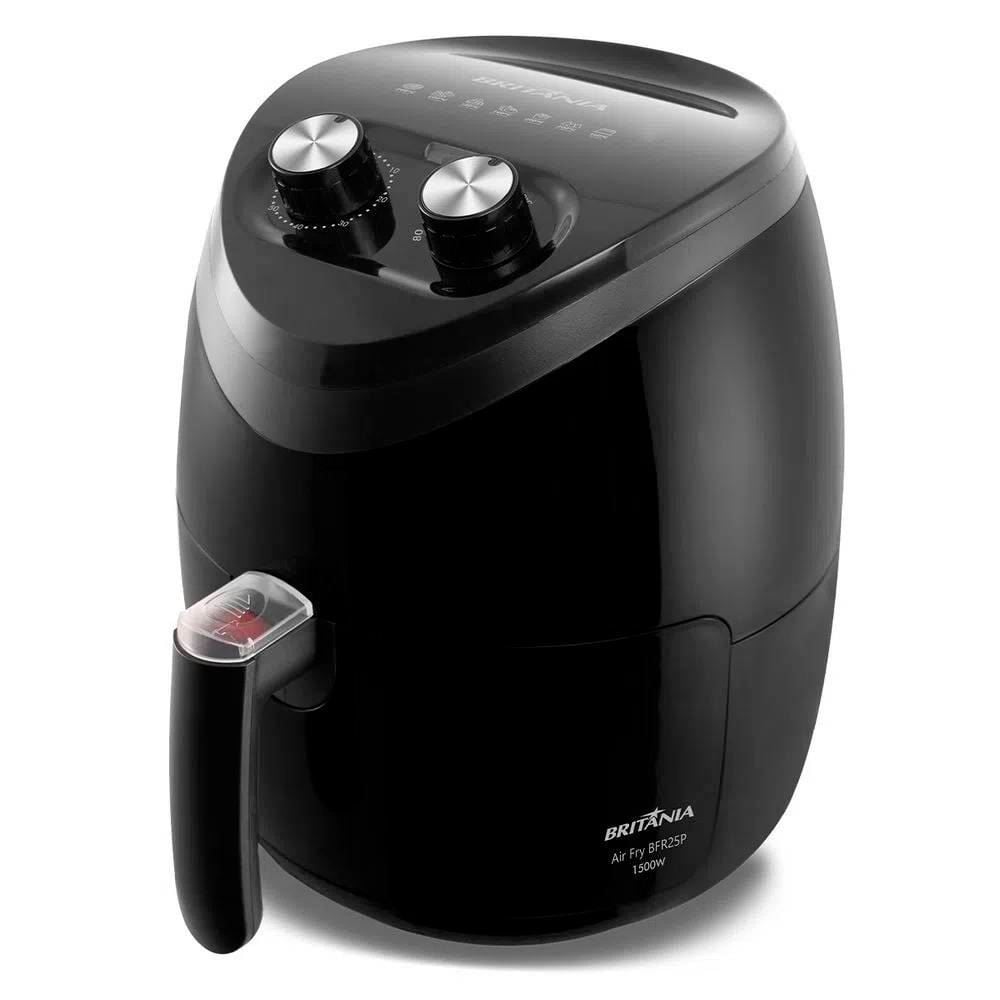 Fritadeira Air Fryer Britânia Air Flow 360° 1500W BFR25P