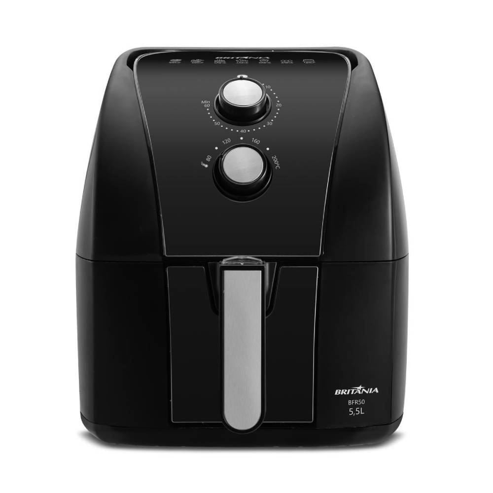 Fritadeira Air Fryer Britânia 5,5 Litros Redstone BFR50