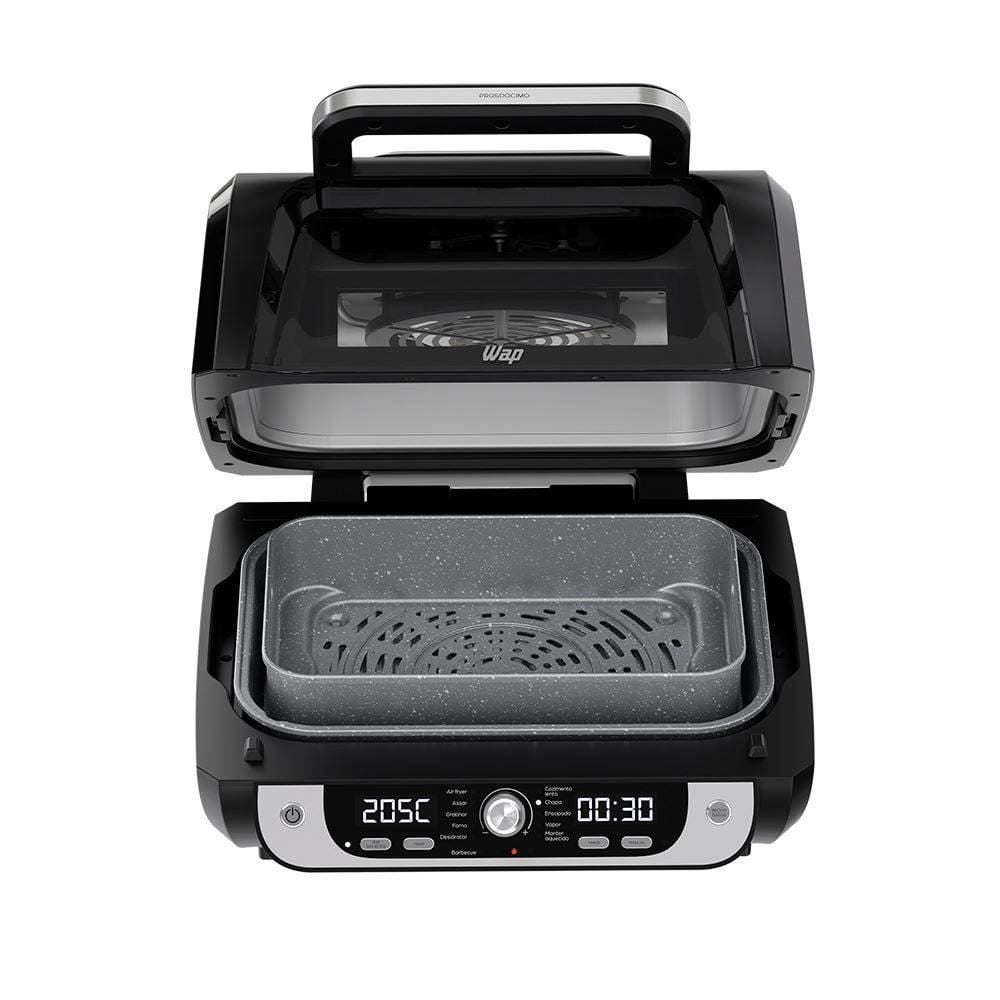 Fritadeira Air Fryer Elétrica Wap 10 Litros 12 em 1 Barbecue