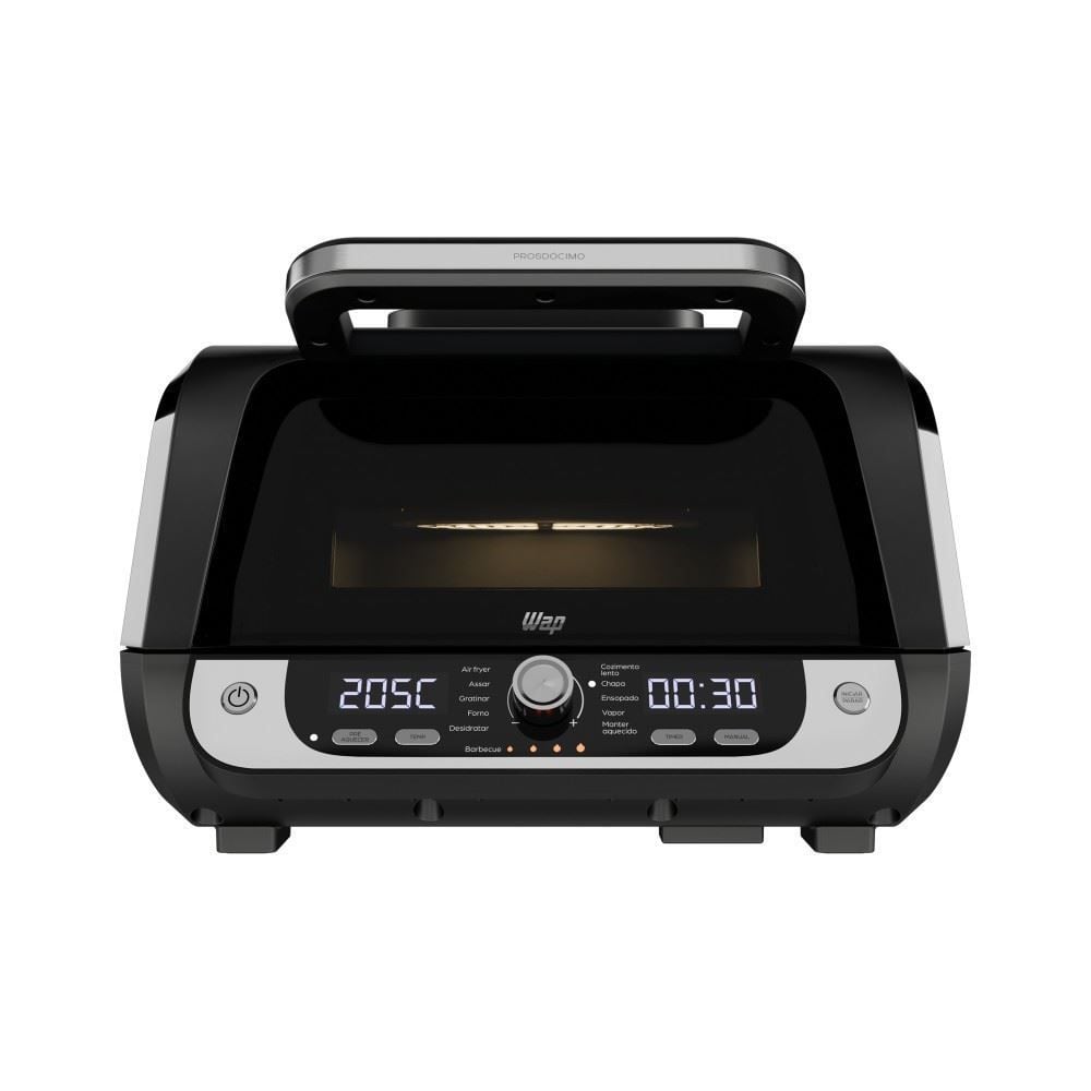 Fritadeira Air Fryer Elétrica Wap 12 em 1 Barbecue