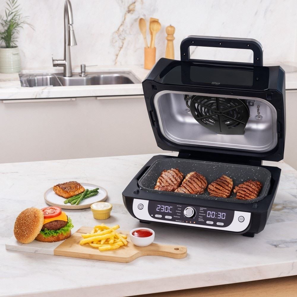 Fritadeira Air Fryer Elétrica Wap 12 em 1 Barbecue
