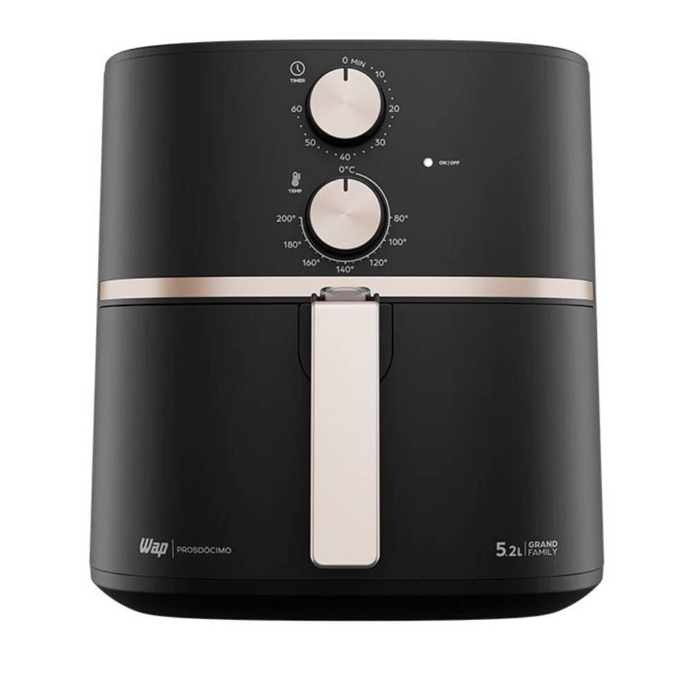 Fritadeira Air Fryer Elétrica Wap 5,2 Litros Grand Family