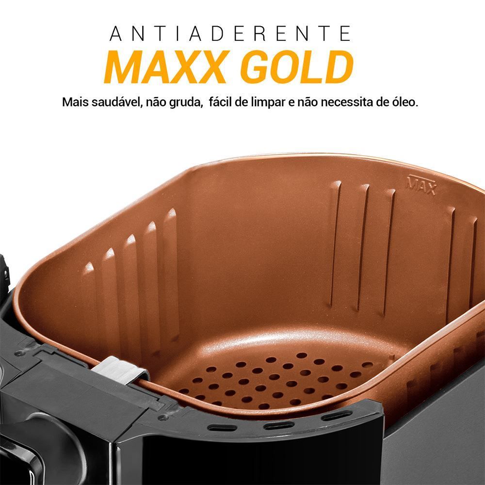 Fritadeira Air Fryer Gourmet Black 4,4 Litros Philco PFR15PG