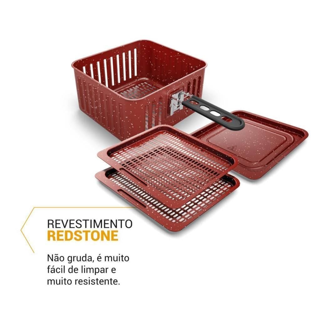 Fritadeira Air Fryer Oven Philco 15 Litros Painel Digital PAF15A