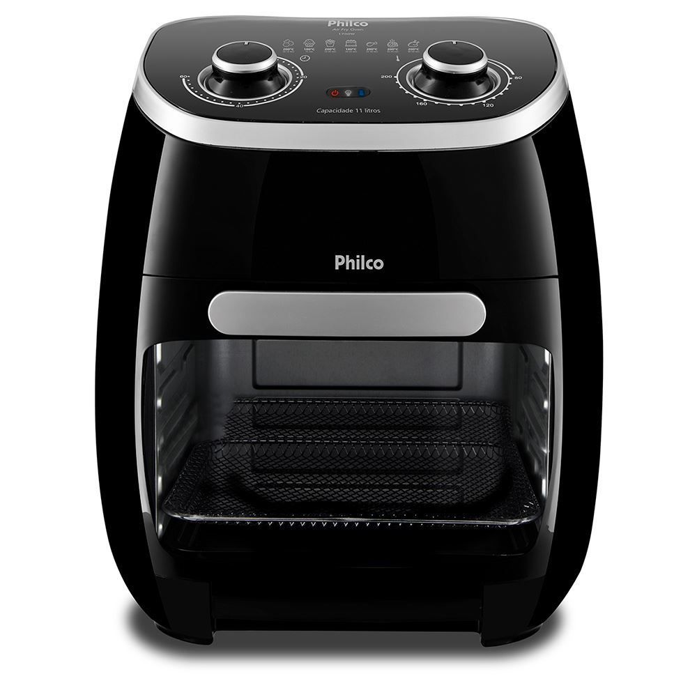 Fritadeira Air Fryer Oven Philco 2 em 1 11 Litros PFR2000P