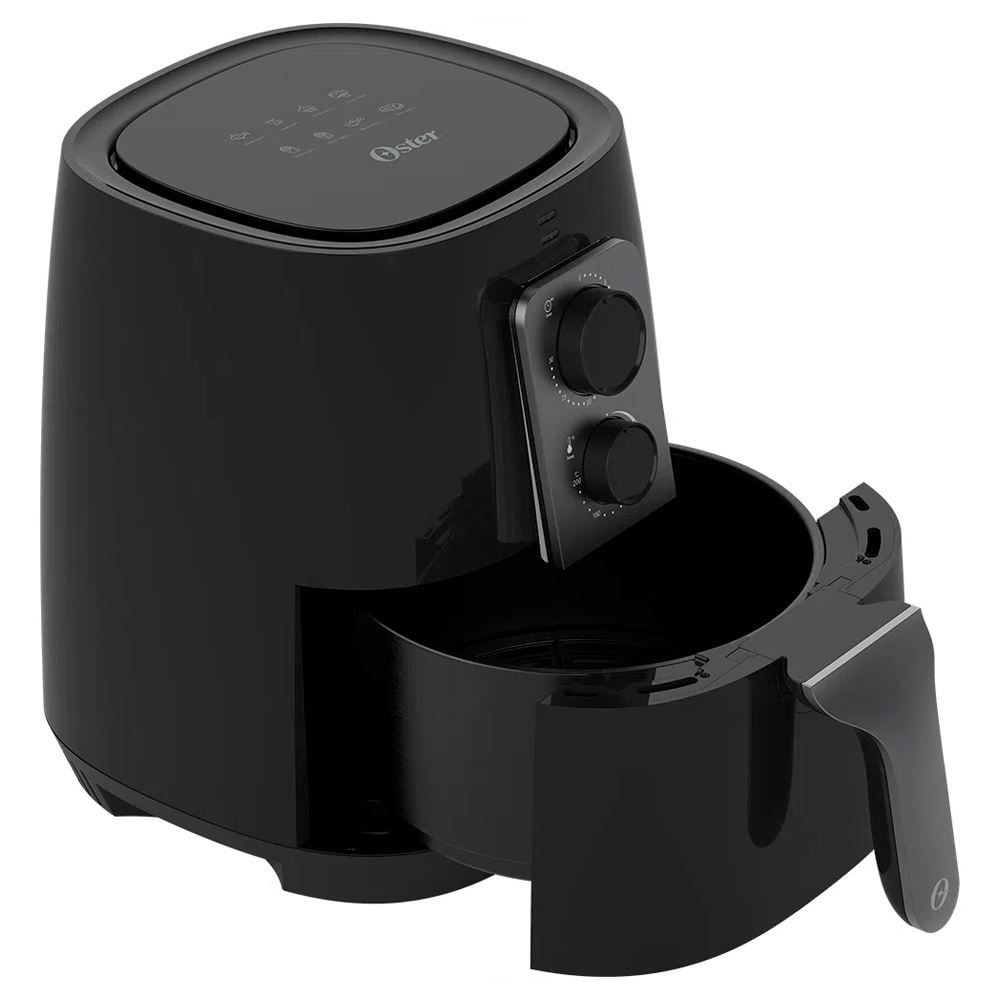 Fritadeira Air Fryer Elétrica Sem Óleo Oster Black 3,3L