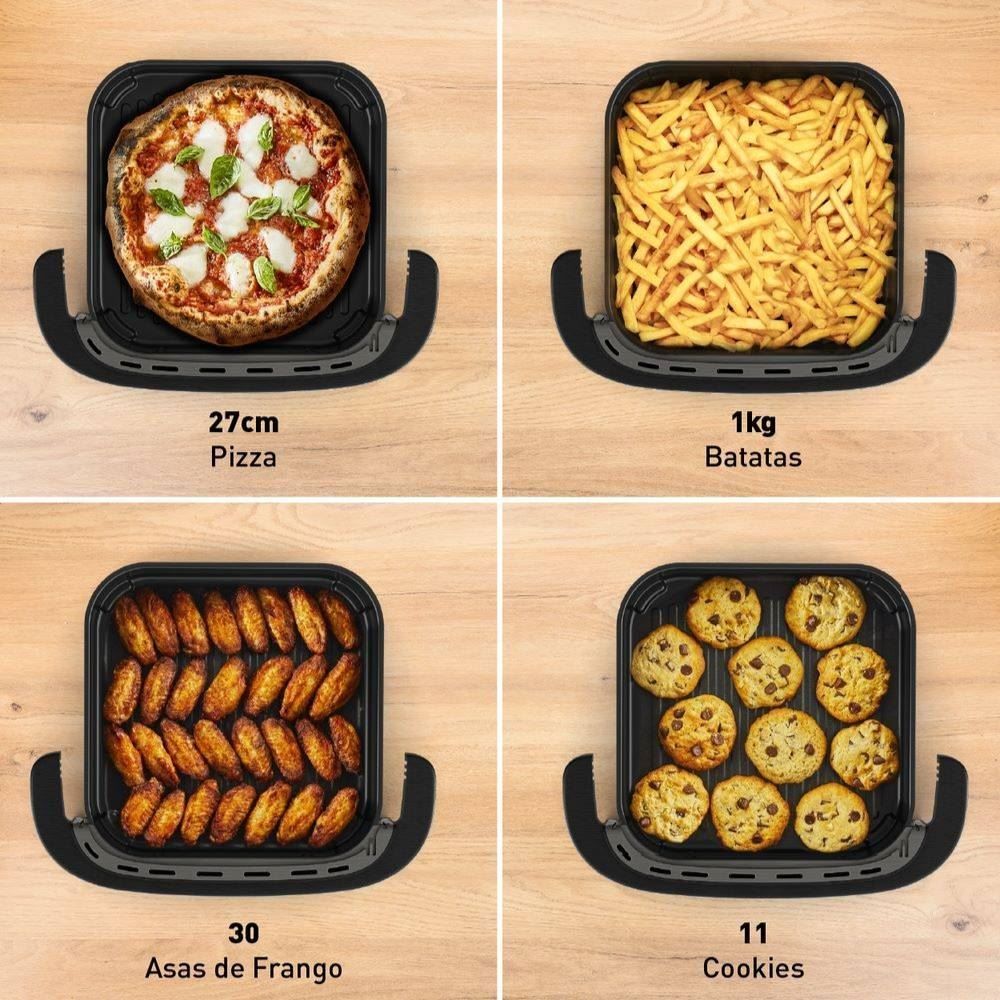 Fritadeira Air Fryer Arno Easy Fry Extra Superfície Cinza AFP4