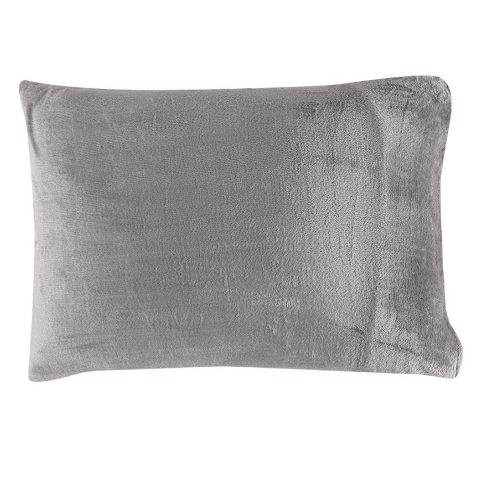 Fronha Avulsa Plush Havan Casa 1 Pç - Cinza Ardósia