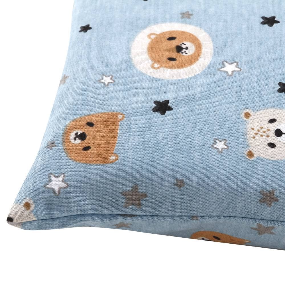 Fronha Avulsa Bebê 30X40cm Malha Yoyo Baby - Safari