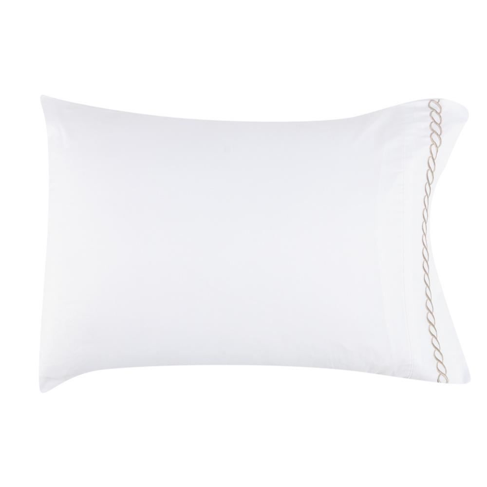 Fronha Avulsa Bordada Havan Casa 1 Pç - Branco