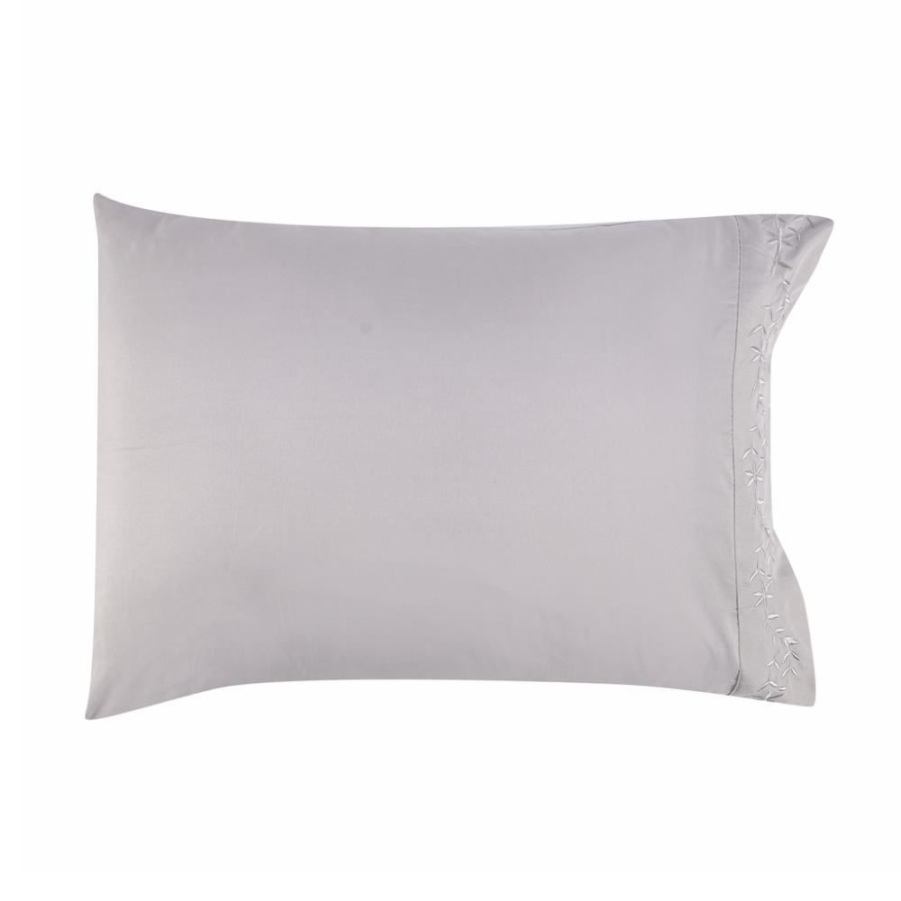 Fronha Avulsa Bordada Havan Casa 1 Pç - Cinza