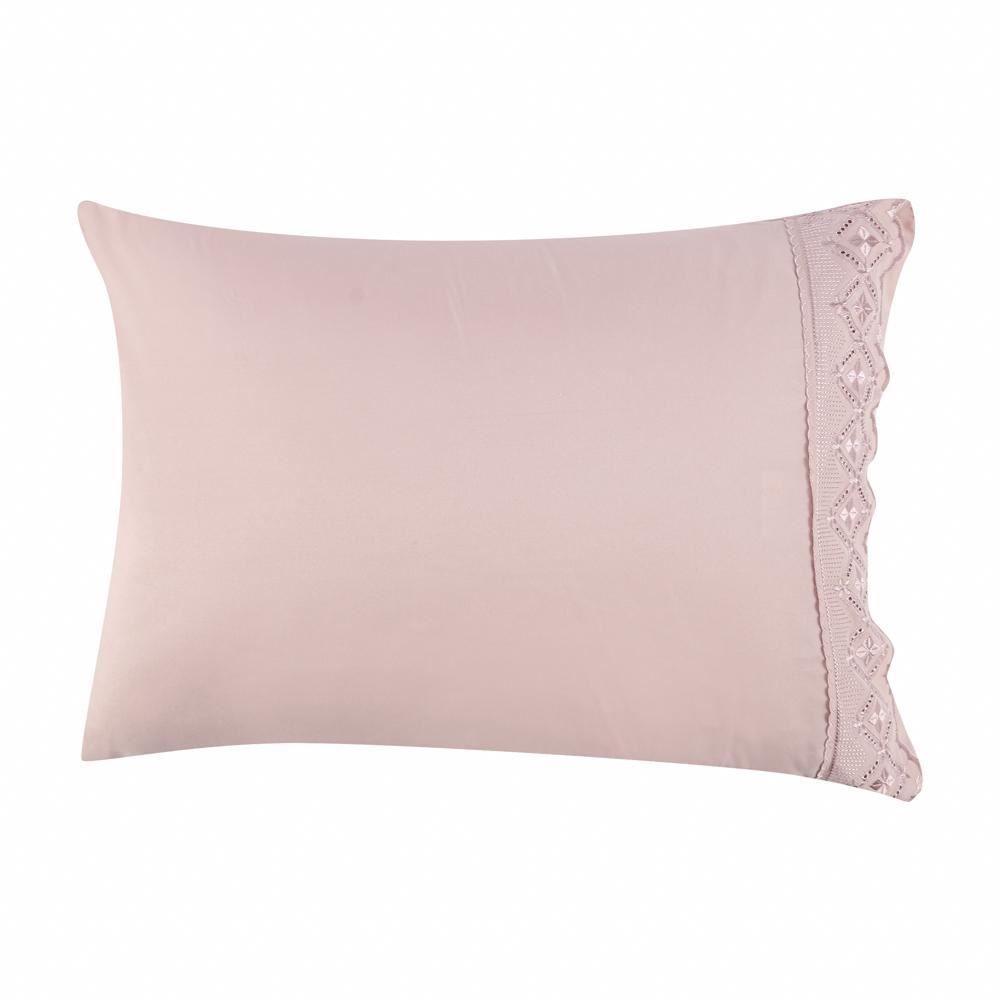 Fronha Avulsa Com Renda Havan Casa 1 Pç - Rosa