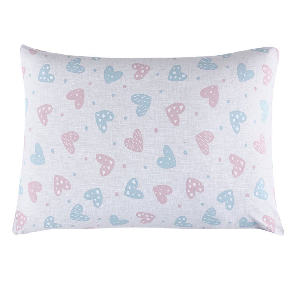 Fronha Avulsa Infantil Malha Estampada Havan Casa - Afeto Rose Bebê