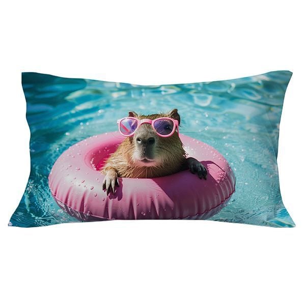 Fronha Avulsa Estampa Digital Decore Havan Casa - CAPIVARA