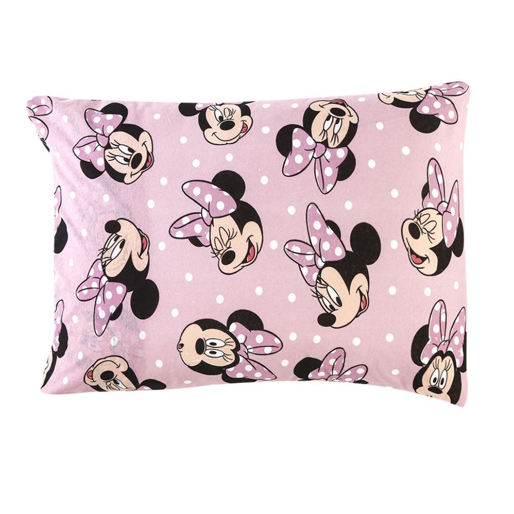 Fronha Avulsa Estampada 100% Algodão Disney - Big Minnie