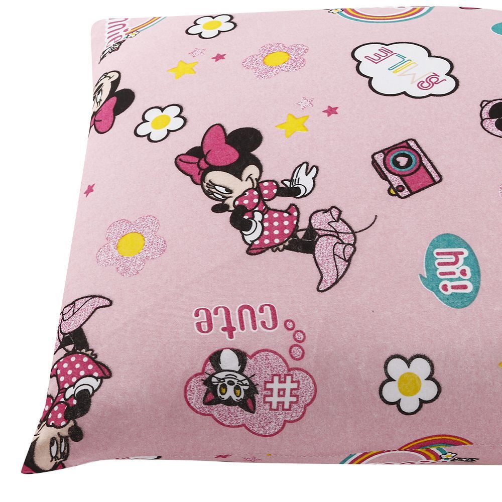 Fronha Avulsa Estampada 100% Algodão Disney - Minnie Smile 