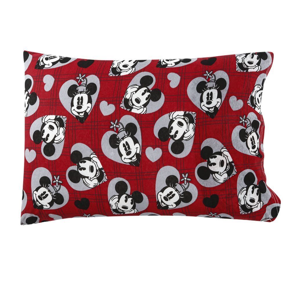 Fronha Avulsa Estampada 100% Algodão Disney - Love Film Red