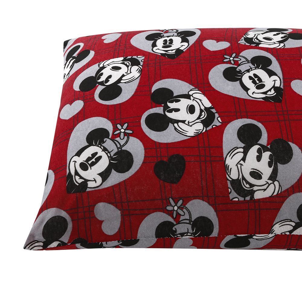 Fronha Avulsa Estampada 100% Algodão Disney - Love Film Red