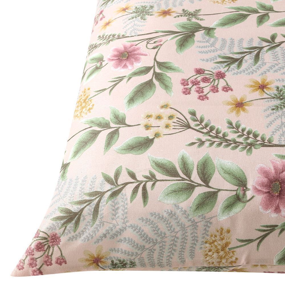 Fronha Avulsa Microfibra Estampada 100% Poliéster Havan Casa - Iris Flowers Rosa