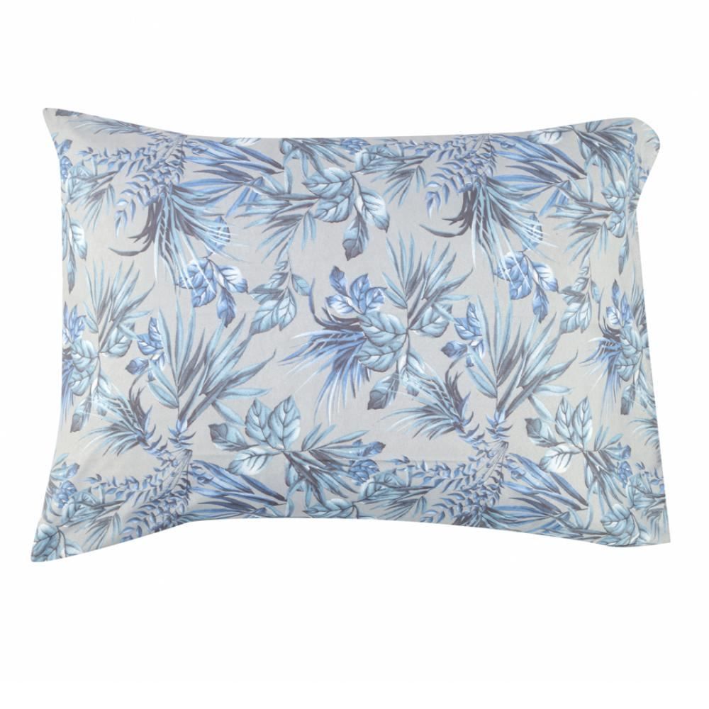 Fronha Avulsa Microfibra Estampada 100% Poliéster Havan Casa - Verona Azul