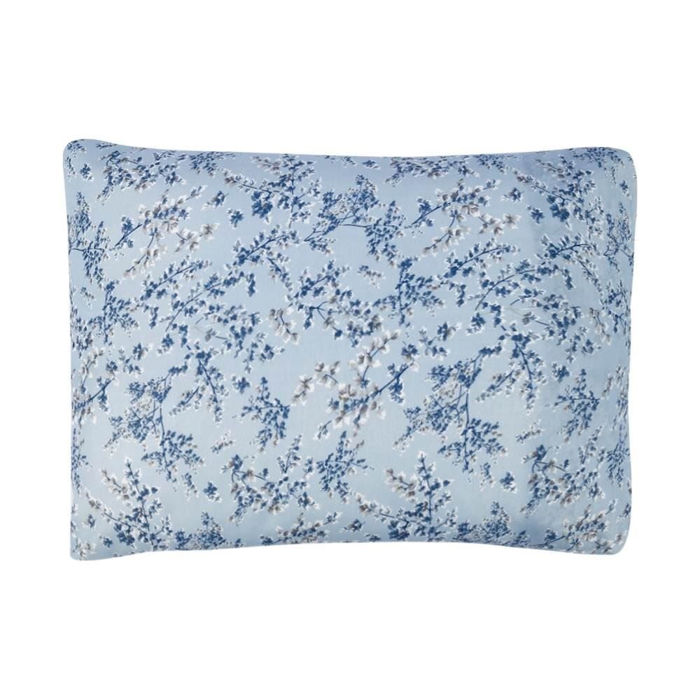 Fronha Avulsa Microfibra Estampada 100% Poliéster Havan Casa - Charme Azul