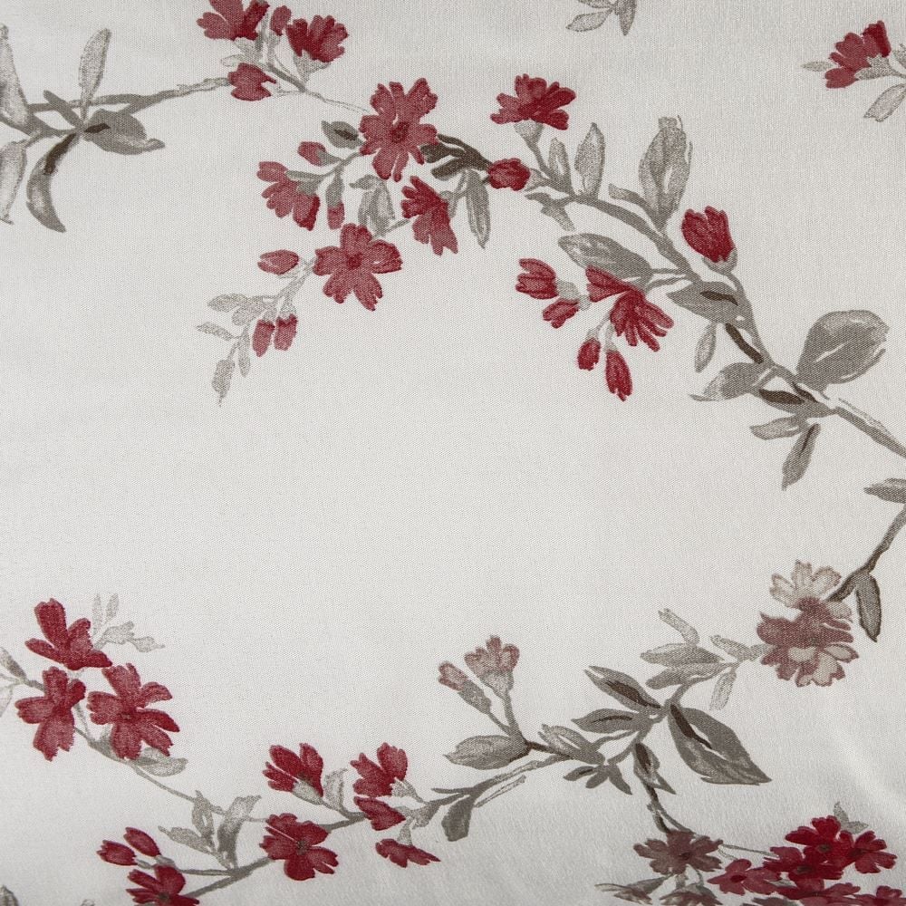 Fronha Avulsa Microfibra Estampada 100 Poliéster Havan Casa - Daiana Vinho 