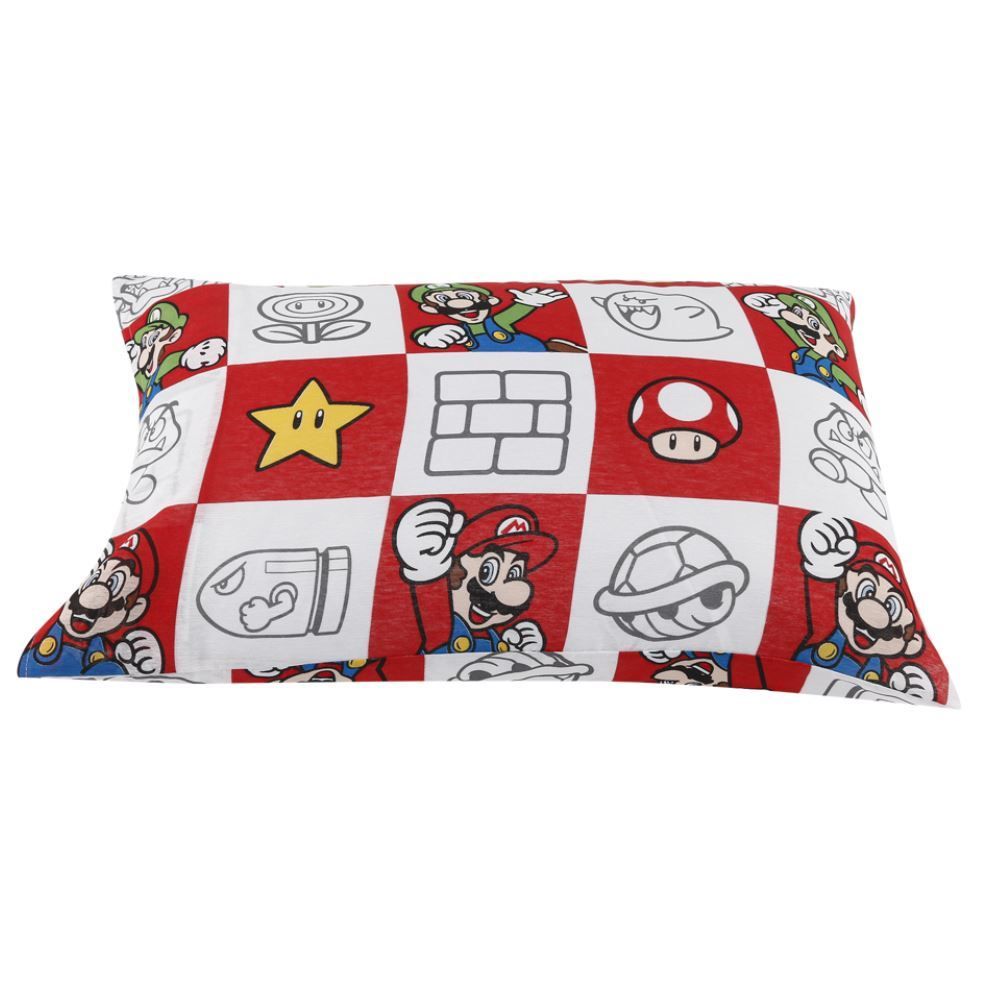 Fronha Avulsa Estampada 50X70 Cm Lepper - Super Mario