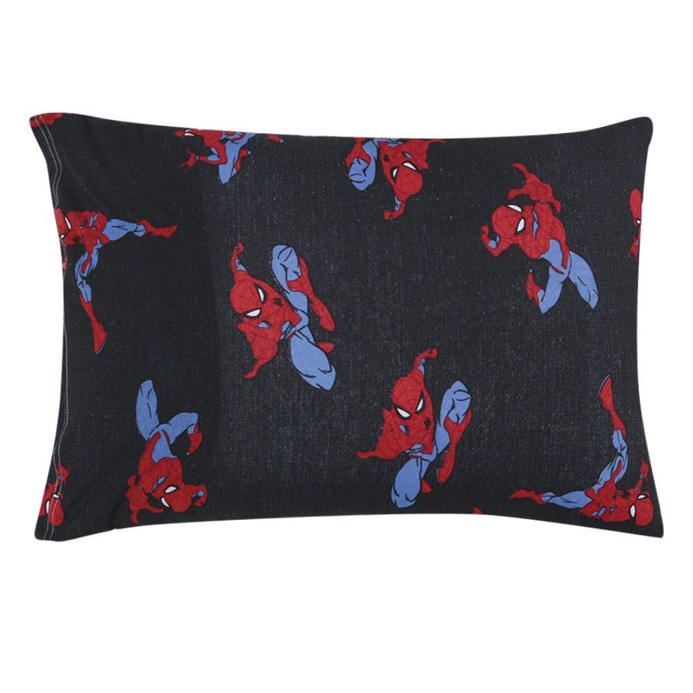 Fronha Avulsa Infantil 100% Algodão Marvel 1 Pç - Homem Aranha Talk