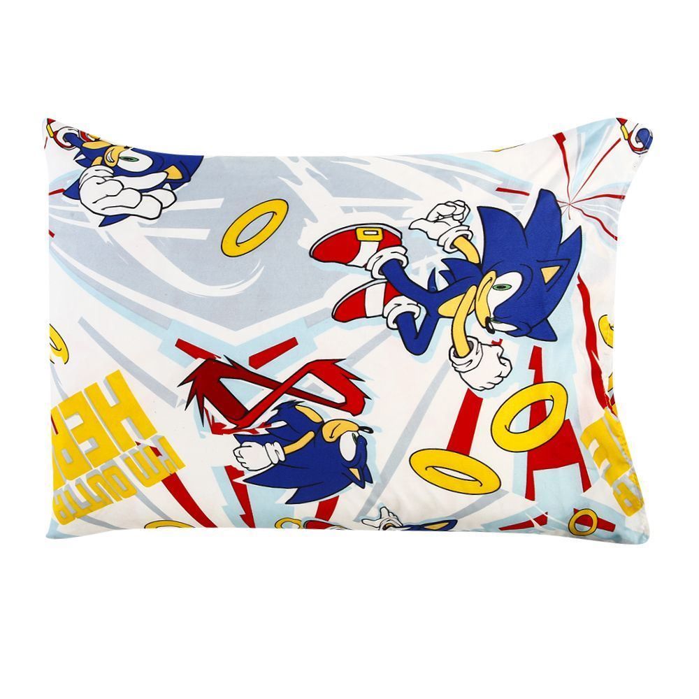 Fronha Avulsa Infantil 100% Poliéster - Sonic
