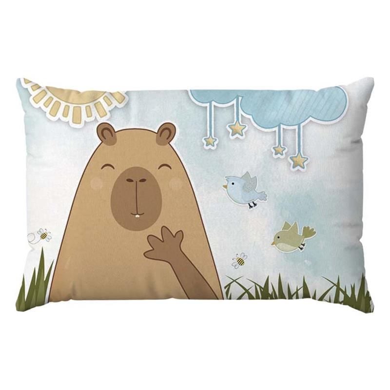 Fronha Avulsa Infantil Clube Do Abraço Havan Casa - CACAU - CAPIVARA