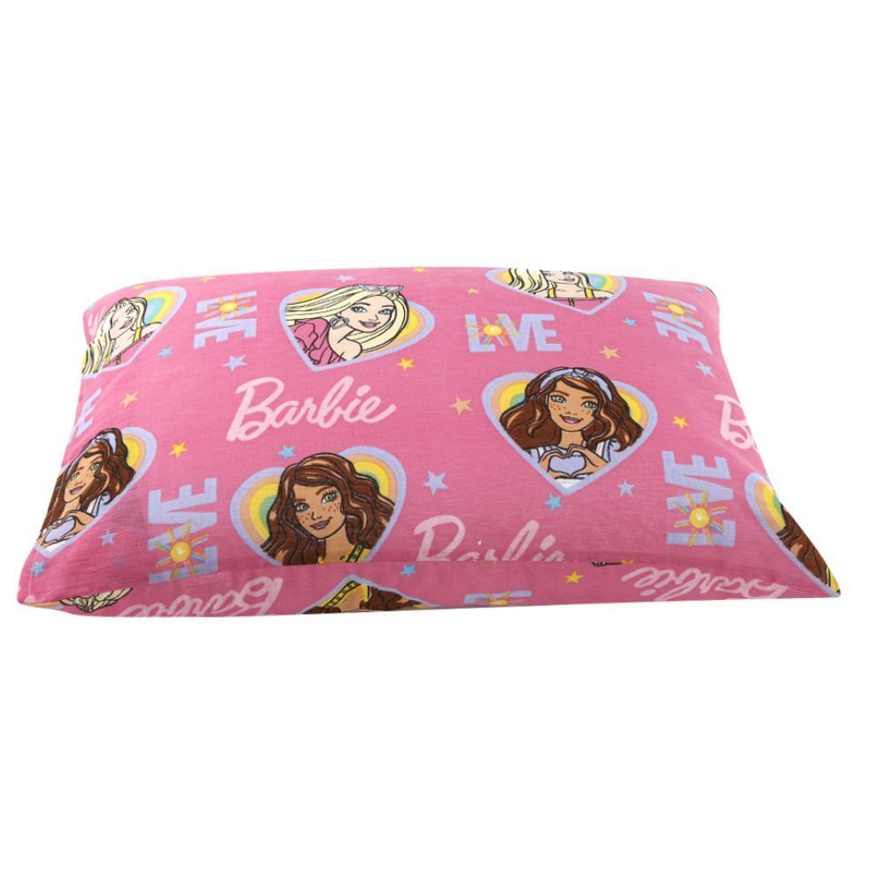 Fronha Avulsa Infantil Estampada Lepper - Barbie