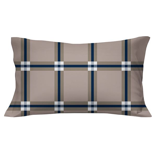 Fronha Avulsa Malha Estampada Havan Casa - LUMY/AZUL MARINHO