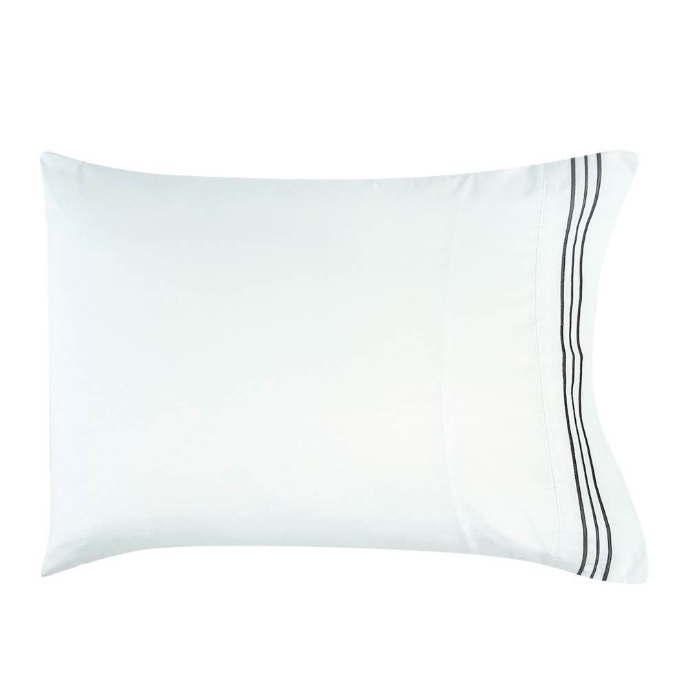 Fronha Avulsa Microfibra Bordada 100% Poliéster Havan Casa 1 Pç - Branca