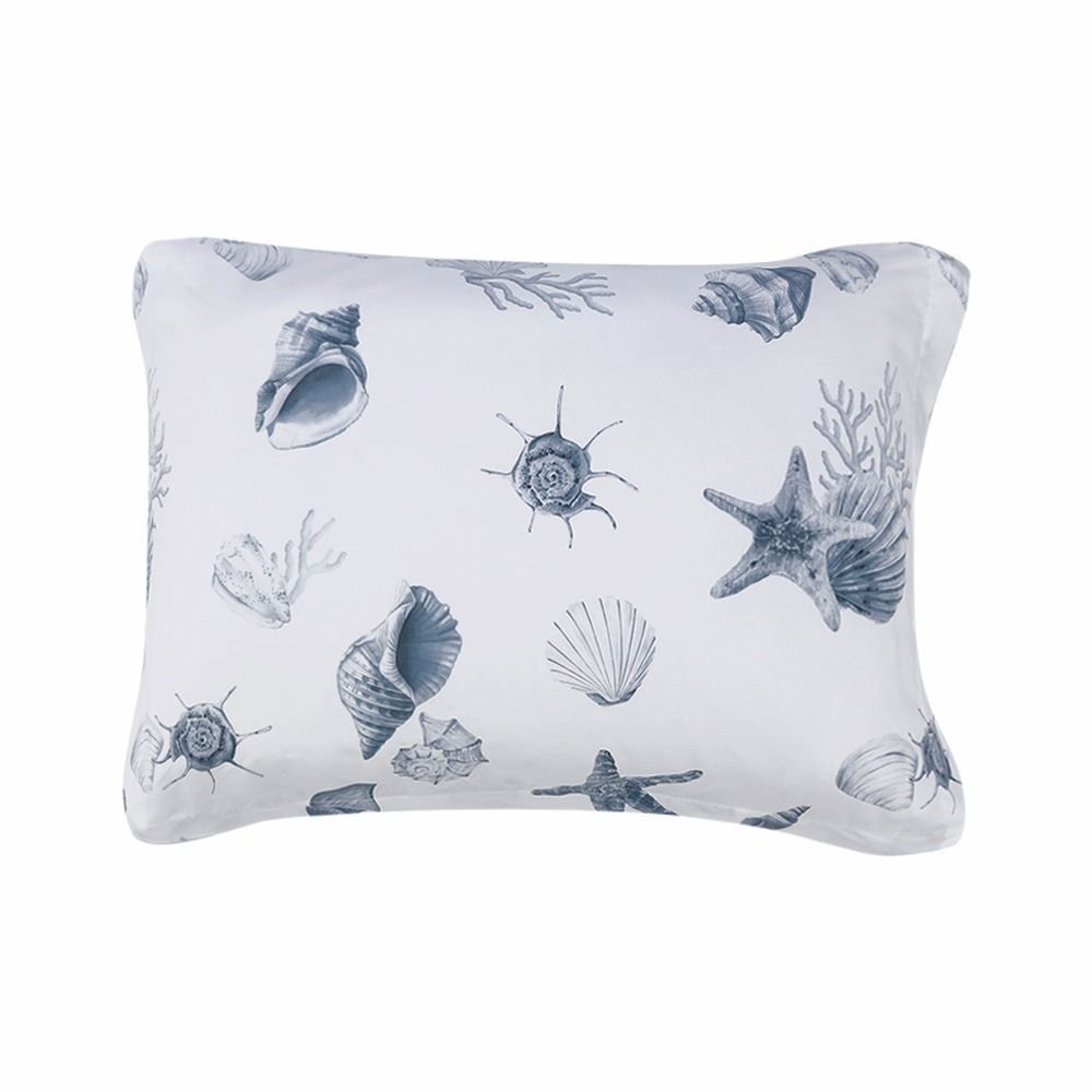 Fronha Avulsa Percal 100% Algodão Buona Fortuna - Brisa Do Mar Azul