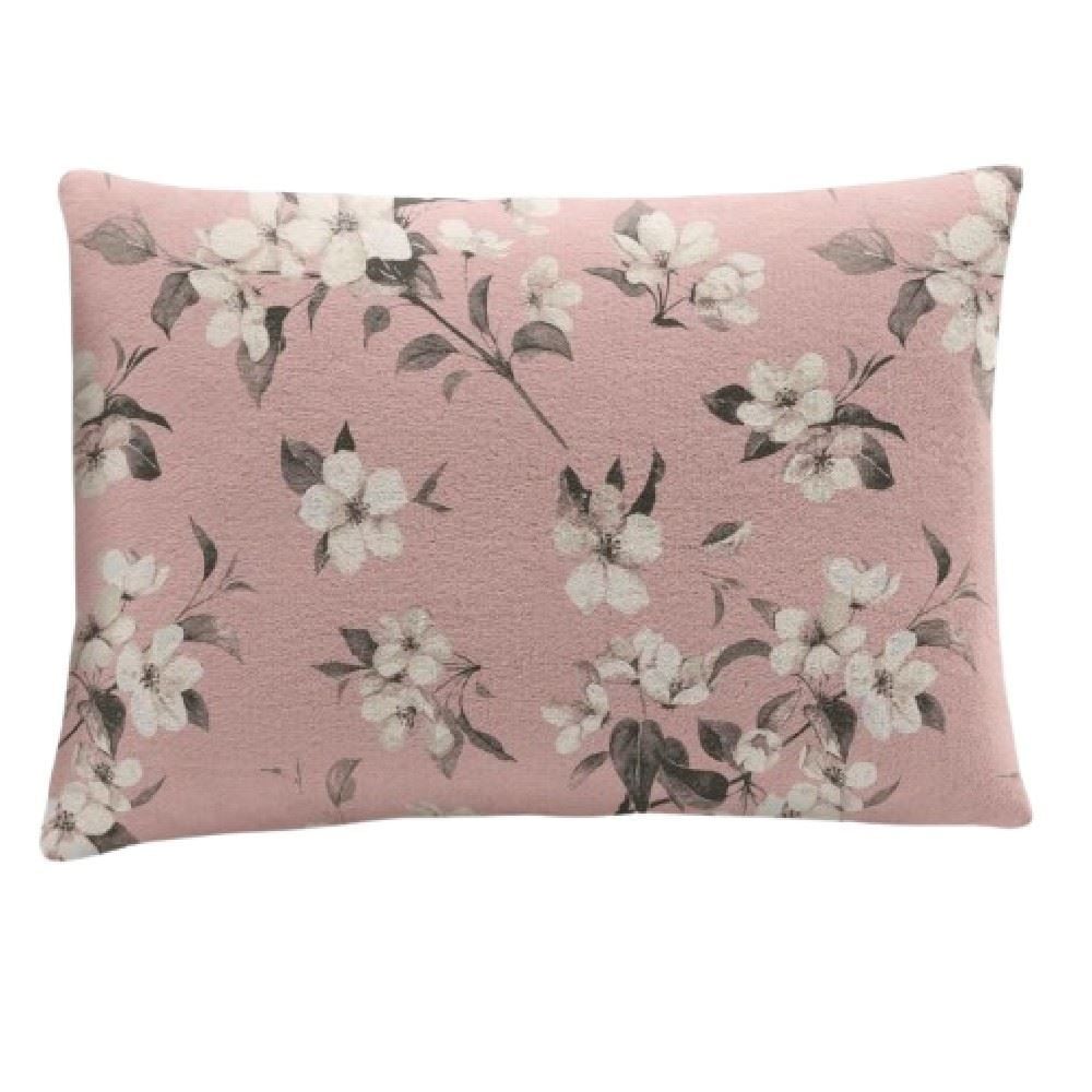 Fronha Avulsa Plush Estampada Havan Casa - Sepia Rosa