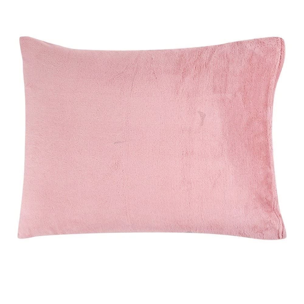 Fronha Avulsa Plush Lisa Havan Casa - Rosa Poema