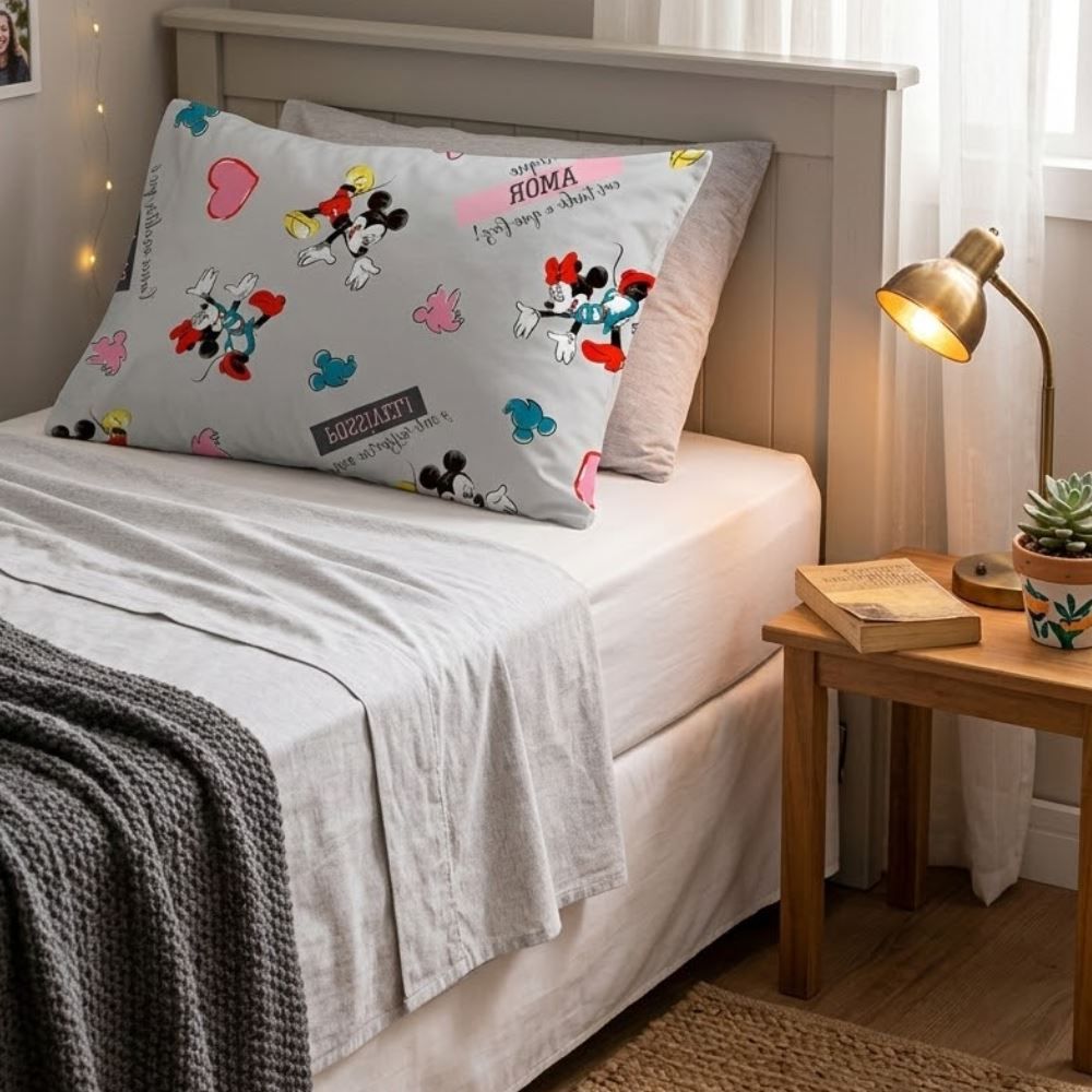 Fronha Estampada 48X68cm Disney - Minnie Sonhos