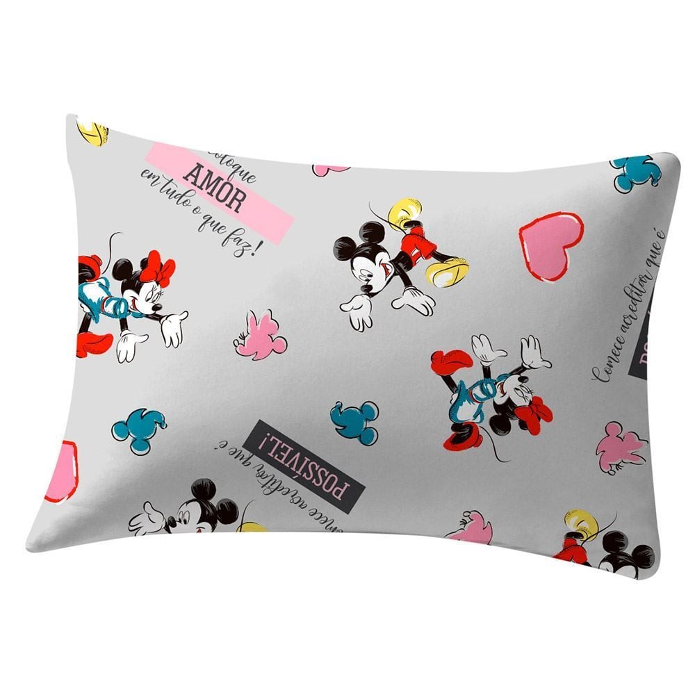 Fronha Estampada 48X68cm Disney - Minnie Sonhos