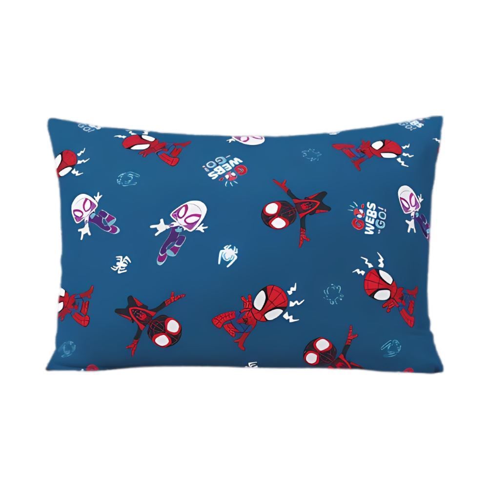 Fronha Infantil Estampada 50X70 cm Disney by Hedrons - Spidey Webs Rotativo