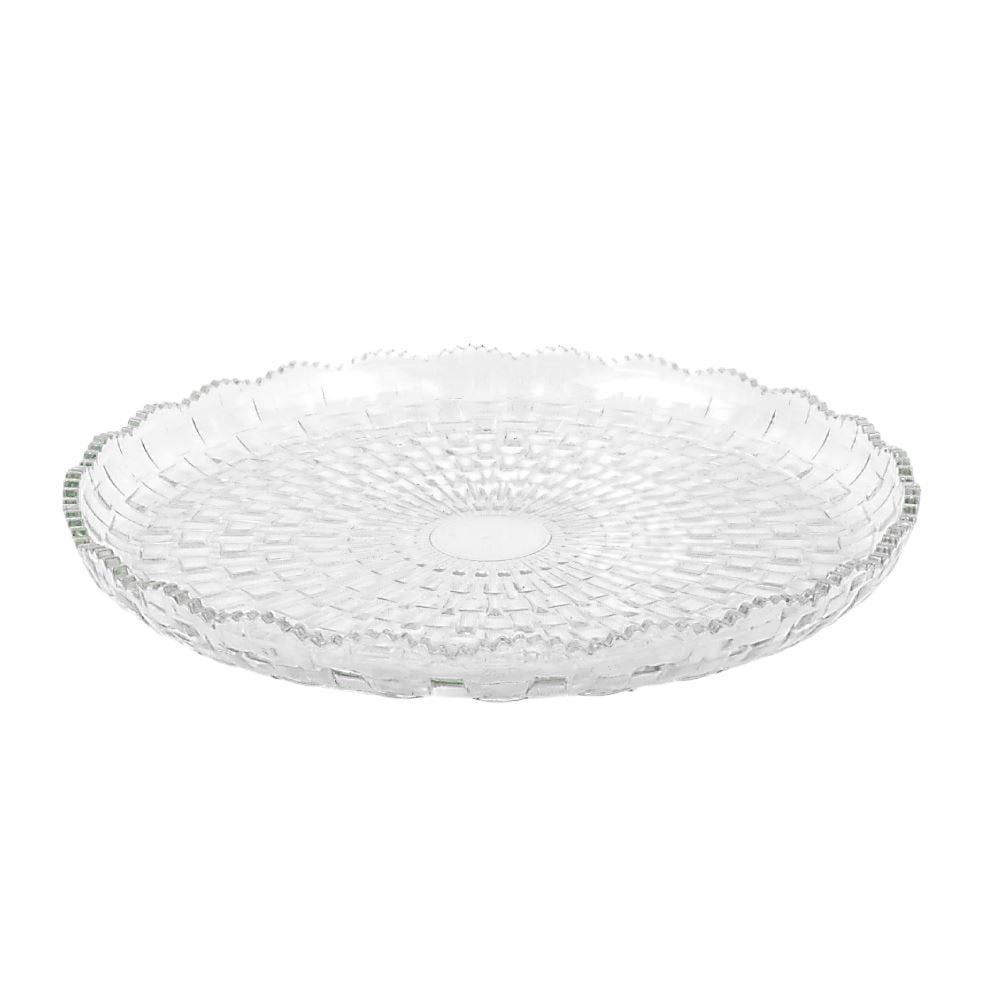 Fruteira de Vidro Elegance 30Cm Havan Casa - Transparente