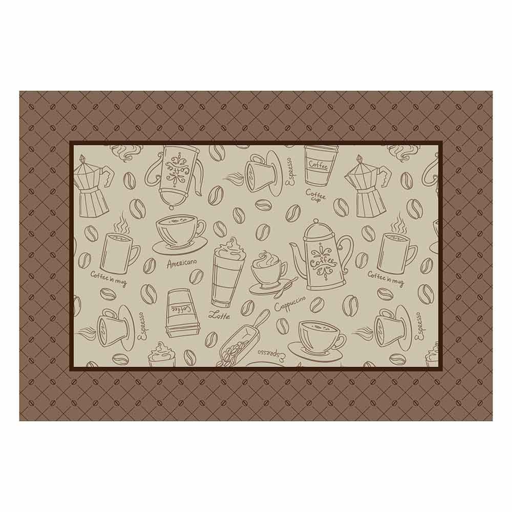 Fundo De Prato 45 X 31 Cm Clean Athenas Döhler - Desenho Café