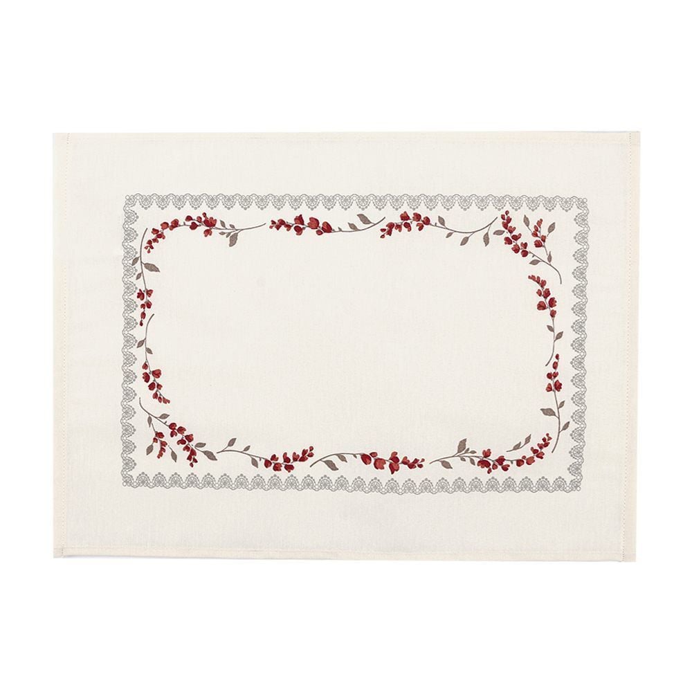 Fundo De Prato 45 X 31 Cm Clean Athenas Döhler - Buque Vintage