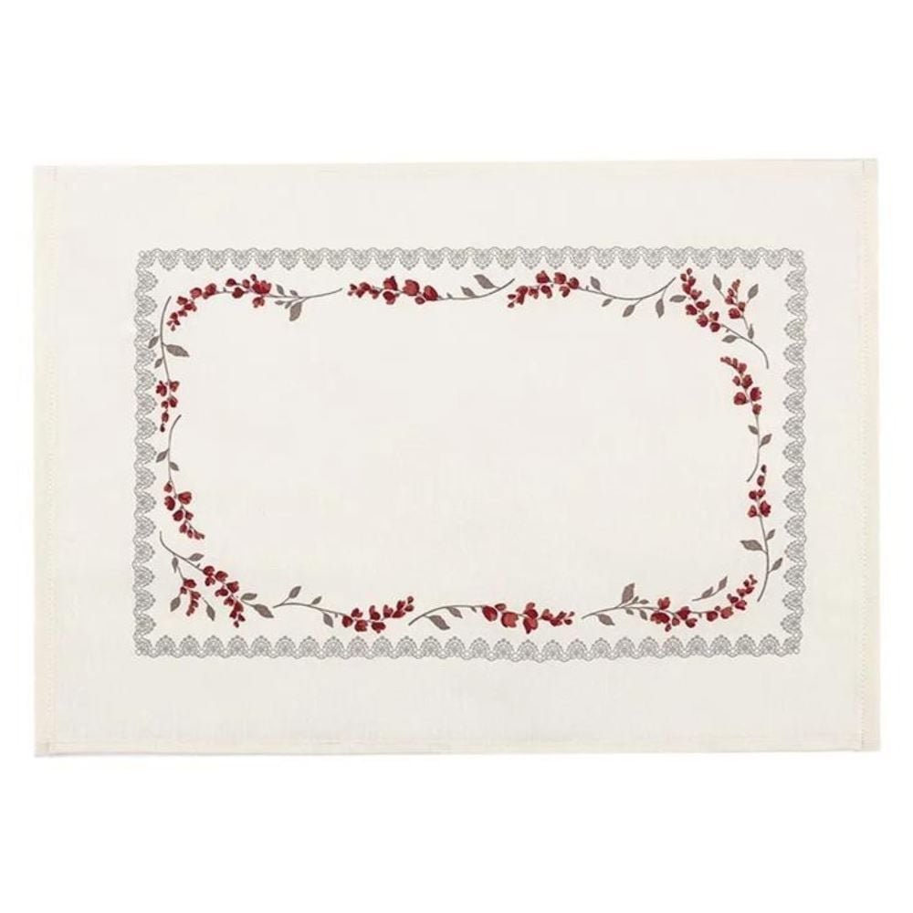 Fundo de Prato 45 X 31 cm Clean Athenas Döhler - Buque Vintage