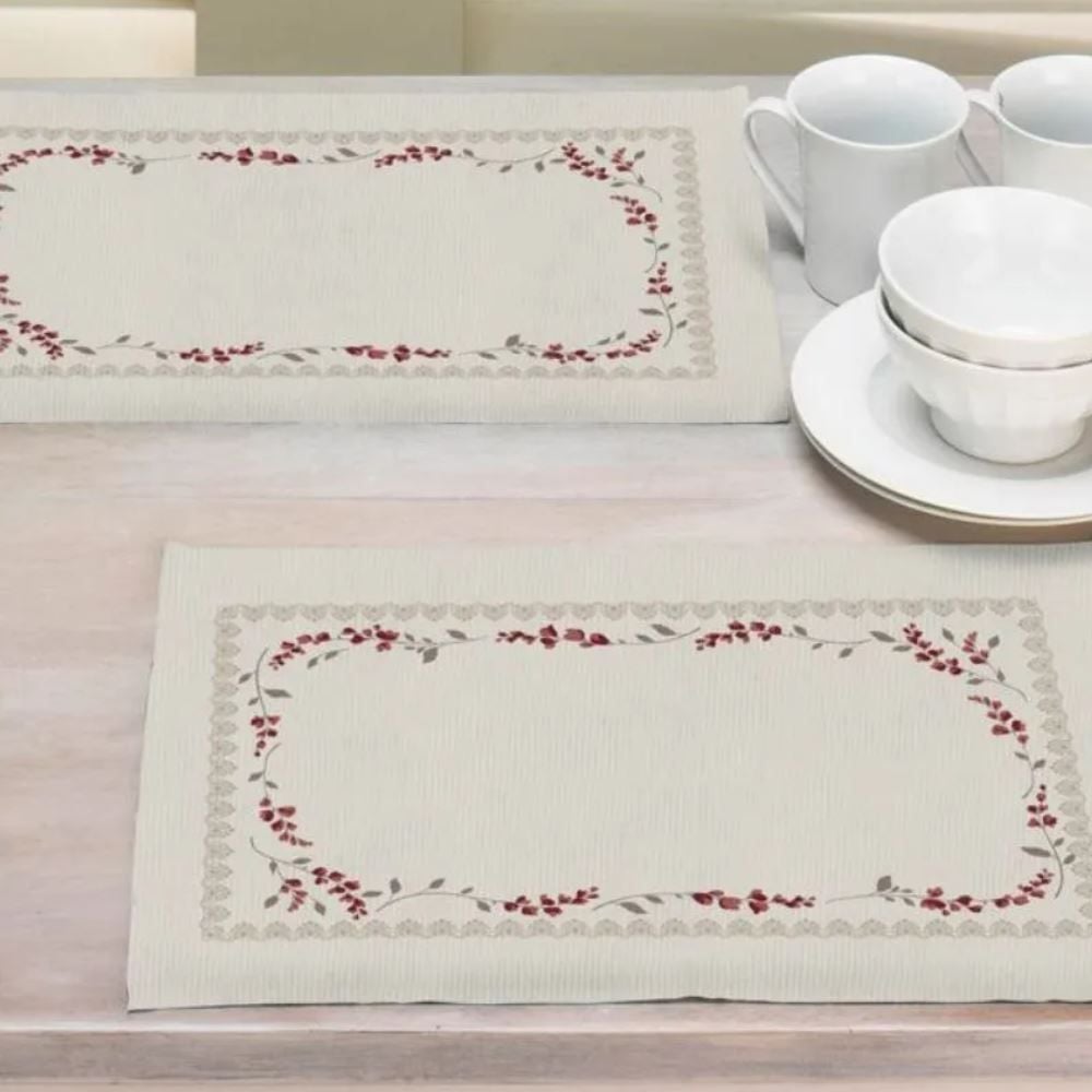 Fundo de Prato 45 X 31 cm Clean Athenas Döhler - Buque Vintage